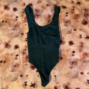 Urban Outfitters Dark Green Bodysuit